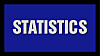 Jeopardy style tile with text, 'Statistics'