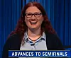Danielle Maurer, today's Jeopardy! winner (for the November 17, 2023 game.)