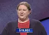 Sarah Twilley, today's Jeopardy! winner (for the September 18, 2020 game.)