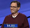 Michael Colton, today's Jeopardy! winner (for the February 25, 2021 game.)