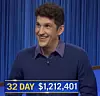 Matt Amodio, today's Jeopardy! winner (for the September 30, 2021 game.)