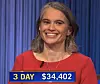 Megan Wachspress, today's Jeopardy! winner (for the June 16, 2022 game.)