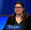 Erin Morin, today's Jeopardy! winner (for the January 31-February 1, 2026 game.)