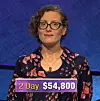 Elise Nussbaum, today's Jeopardy! winner (for the November 21, 2019 game.)