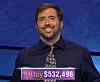 Jason Zuffranieri, today's Jeopardy! winner (for the September 25, 2019 game.)