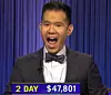 Yungsheng Wang, today's Jeopardy! winner (for the July 5, 2022 game.)