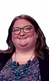 Caitlin Monesmith on Jeopardy!