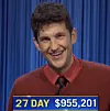 Matt Amodio, today's Jeopardy! winner (for the September 23, 2021 game.)