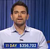 Cris Pannullo, today's Jeopardy! winner (for the October 14, 2022 game.)