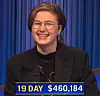 Mattea Roach, today's Jeopardy! winner (for the April 29, 2022 game.)