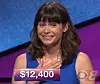 Natalie Ballas, today's Jeopardy! winner (for the December 25, 2017 episode.)