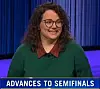 Emma Saltzberg, today's Jeopardy! winner (for the December 11, 2023 game.)