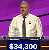 Francois Barcomb, today's Jeopardy! winner (for the November 8, 2019 game.)