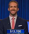 Eamonn Campbell, today's Jeopardy! winner (for the October 11, 2024 game.)