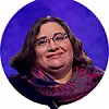 Lisa Evans on Jeopardy!