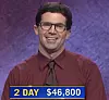 Josh Saak, today's Jeopardy! winner (for the July 19, 2021 game.)