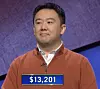 Brian Chang, today's Jeopardy! winner (for the January 19, 2021 game.)