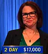 Laura Faddah, today's Jeopardy! winner (for the May 2-3, 2026 game.)