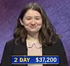 Morgan Briles, today's Jeopardy! winner (for the March 18, 2021 game.)