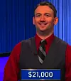 Eric Weldon-Schilling, today's Jeopardy! winner (for the April 18–19, 2026 game.)