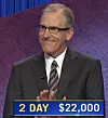 Steve Crupi, today's Jeopardy! winner (for the February 2, 2021 game.)
