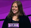 Karen Farrell, today's Jeopardy! winner (for the December 26, 2019 game.)