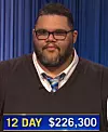 Ryan Long, today's Jeopardy! winner (for the May 30, 2022 game.)