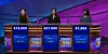 Jeopardy's final scores from August 8, 2019.