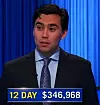 Caleb Groen, today's Jeopardy! winner (for the July 17, 2026 game.)