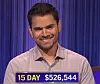 Cris Pannullo, today's Jeopardy! winner (for the November 25, 2022 game.)