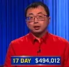 Jamie Ding, today's Jeopardy! winner (for the April 6, 2026 game.)