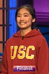 Xiaoke Ying, today's Jeopardy! winner (for the April 15, 2020 game.)