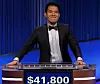 Yungsheng Wang, today's Jeopardy! winner (for the December 18, 2023 game.)