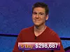 James Holzhauer, today's Jeopardy! winner (for the April 10, 2019 game.)