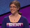 Jen Sosnowski, winner of the September 13, 2017 game of Jeopardy!