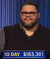 Ryan Long, today's Jeopardy! winner (for the May 26, 2022 game.)