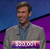 Kevin Patterson, today's Jeopardy! winner (for the December 31, 2018 game.)