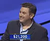 Greg Marrero, today's Jeopardy! winner (for the November 10, 2020 game.)