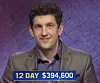 Matt Amodio, today's Jeopardy! winner (for the August 5, 2021 game.)