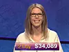 Jackie Fuchs, today's Jeopardy! winner (for the December 17, 2018 game.)