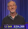 Ray Lalonde, today's Jeopardy! winner (for the December 30, 2022 game.)