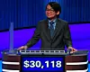 Paolo Pasco, today's Jeopardy! winner (for the January 30, 2026 game.)