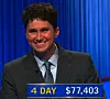 Will Riley, today's Jeopardy! winner (for the December 11, 2025 game.)