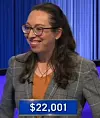 Jackie Rogoff, today's Jeopardy! winner (for the June 9, 2025 game.)