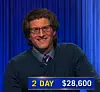 Chris D'Angelo, today's Jeopardy! winner (for the May 21, 2026 game.)