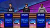 Final scores of the Jeopardy! game on April 19, 2018.