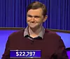 Jake DeArruda, today's Jeopardy! winner (for the January 27, 2023 game.)