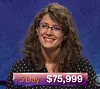 Rachel Lindgren, today's Jeopardy! winner (for the January 25, 2018 episode.)