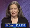 Courtney Shah, today's Jeopardy! winner (for the July 2, 2021 game.)