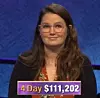 MacKenzie Jones, today's Jeopardy! winner (for the February 20, 2020 game.)